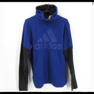 NWOT Adidas Men’s Hoodie with logo on Front, Size: S